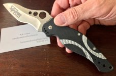 Spyderco & Kershaw Collaboration Spyker (C96GP) Discontinued Limited Edition Knife, New 