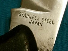 BIG  JAPAN LOCKBACK FOLDING SURVIVAL CAMPING POCKET KNIFE KNIVES OLD