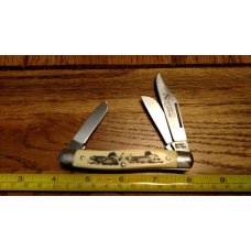 Schrade U.S.A. 505SC Stockman Pocket Knife Water Fowl