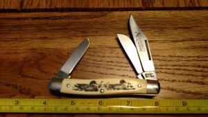 Schrade U.S.A. 505SC Stockman Pocket Knife Water Fowl