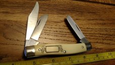  Schrade U.S.A. 505SC Stockman Pocket Knife Water Fowl