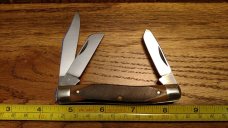 Schrade N.Y. USA 8OT Senior Stockman Folding Pocket Knife IN BOX