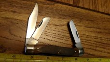 Schrade N.Y. USA 8OT Senior Stockman Folding Pocket Knife IN BOX