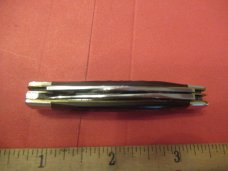 Case XX 1981 Delrin Handle Small Stockman Pattern # 63033 CV