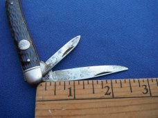 Imperial USA  two blade folding pocket knife  (1956-88) Prov RI USA!!!