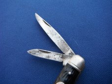 Imperial USA  two blade folding pocket knife  (1956-88) Prov RI USA!!!