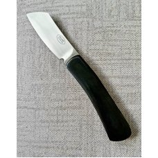 Tinus Stone Custom Cleaver slipjoint4quot Black Micarta and N690wlinerscoa and slip