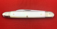 Vintage HERMS GERMANY 2-Blade Equal End Senator Pen Folding Pocket Knife Pearl Pre-1930
