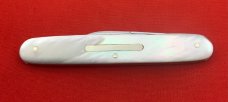 Vintage HUMASON & BECKLEY Equal End Shadow Pen Folding Pocket Knife c.1852-1916 Pearl