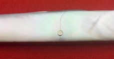 Vintage HUMASON & BECKLEY Equal End Shadow Pen Folding Pocket Knife c.1852-1916 Pearl