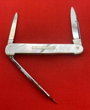 Vintage H. BOKER & CO’S CUTLERY Sleeveboard Lobster Pen Folding Pocket Knife c.1891-1944