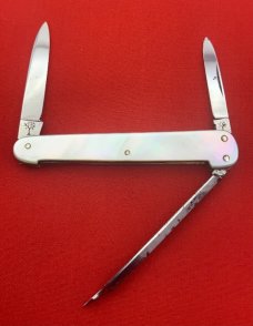 Vintage H. BOKER & CO’S CUTLERY Sleeveboard Lobster Pen Folding Pocket Knife c.1891-1944