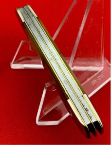Vintage EDW. PARKER & SONS GERMANY 4-Blade Equal End Pen Pocket Knife c.1900-1930 Pearl