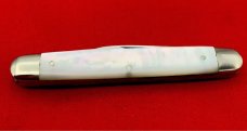 Vintage BOKER’S CUTLERY GERMANY Equal End Senator Pen Pocket Knife Salesman’s Sample c.1891-1944 MOP