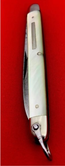 Vintage H. BOKER & CO SOLINGEN Long Slim Equal End Pen Folding Pocket Knife c.1869-1944
