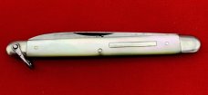 Vintage H. BOKER & CO SOLINGEN Long Slim Equal End Pen Folding Pocket Knife c.1869-1944