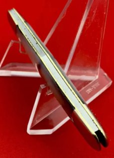 Vintage NEW YORK KNIFE CO 2-Blade Swell Center Pen Pocket Knife c.1856-1931 Mother-of-Pearl