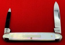 Vintage H BOKER amp CO Equal End Senator Pen Pocket Knife Salesmans Sample c1869-1944