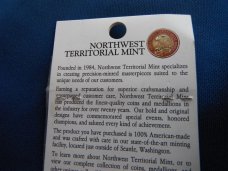 America Unites, United We Stand  911  9-11 Challenge Coin  Commemorative Medallion Brass.  New NOS