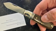 Great Eastern Cutlery Tidioute #252117 Little Jack, Linen Micarta Handle, New (GEC 25) 