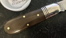 Great Eastern Cutlery Tidioute #252117 Little Jack, Linen Micarta Handle, New (GEC 25) 