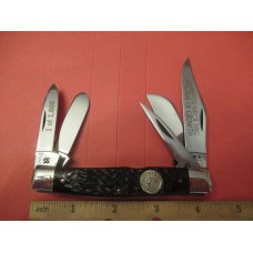 Case XX 1982 NKCA Brown Bone 5 Blade Discontinued Pattern 6592 SS