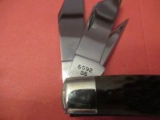 Case XX 1982 NKCA Brown Bone  5 Blade Discontinued Pattern # 6592 SS   