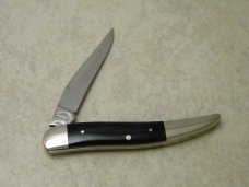Robeson Mastercraft USA (Queen Cut. Co.) Horn #16 Tiny Toothpick Knife in Box