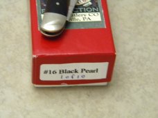 Robeson Mastercraft USA (Queen Cut. Co.) Horn #16 Tiny Toothpick Knife in Box