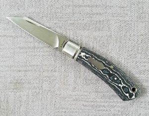 Vetrov Custom Native Knife NEW..4" M390 and White Storm Fat Carbon Fiber..makers slip ..GRAIL Alert