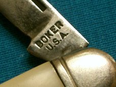 VINTAGE BOKER USA 8465 SENATOR FOLDING POCKET EQUAL END PEN JACK KNIFE KNIVES OLD AD ADVERTISING