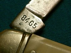 VINTAGE BOKER USA 8465 SENATOR FOLDING POCKET EQUAL END PEN JACK KNIFE KNIVES OLD AD ADVERTISING