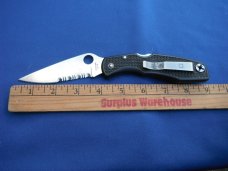 Spyderco Endura Clipit Endura C10PSBK  (2002 Model) VG-10 SS Blade With original box. MADE IN JAPAN!