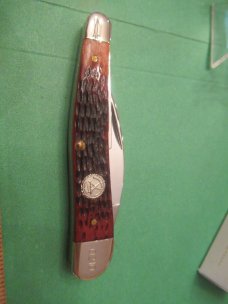 Case XX 2003 Bone Handle SeaHorse  Whittler Pattern # 6355 WH SS