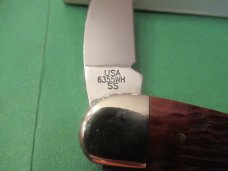 Case XX 2003 Bone Handle SeaHorse  Whittler Pattern # 6355 WH SS