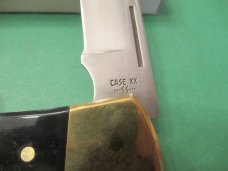 Case XX 1983 Jet Black Synthetic Handle Hammerhead Pattern # 2159L SSP 