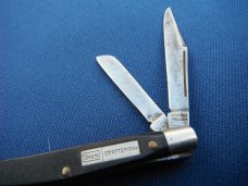 SEARS CRAFTSMAN KNIFE MADE IN USA  3 BLADE STOCKMAN  POCKET KNIFE 