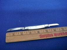 Nano Japan half congress folding pocket knife Made in JAPAN 2 Blade Pen Pocket Knife Pearl Celluloid