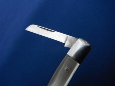 Nano Japan half congress folding pocket knife Made in JAPAN 2 Blade Pen Pocket Knife Pearl Celluloid