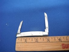 Nano Japan half congress folding pocket knife Made in JAPAN 2 Blade Pen Pocket Knife Pearl Celluloid