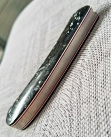 Tinus Stone Slimline Native Silver Foil Carbon Fiber, liners and N690,4" .. South Africa 