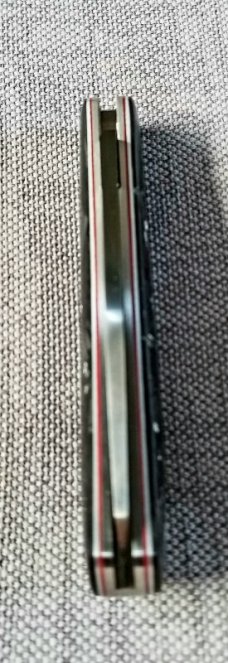 Tinus Stone Slimline Native Silver Foil Carbon Fiber, liners and N690,4" .. South Africa 