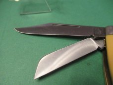Schrade Yellow Delrin Handle Stockman Pattern # 881Y