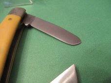 Schrade Yellow Delrin Handle Stockman Pattern # 881Y