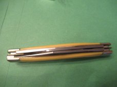 Schrade Yellow Delrin Handle Stockman Pattern # 881Y