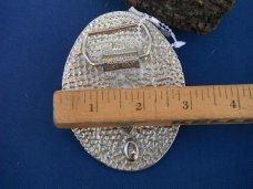 Gitz USA Razor Knife Folding POCKET KNIFE & Real Rattle Snake head/ Diamondback Rattler Belt Buckle 