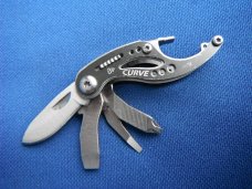 Gerber Curve Multi-tool & Pocket Folding Knife 7 in 1 Pocket Knife Stainless Steel