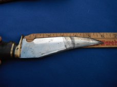 Nice Custom handmade fixed blade knife with leather sheath. A very sharp edge.