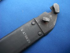 Vintage AK-47 Bayonet with Scabbard Matching serial #s 