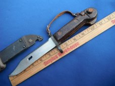 Vintage AK-47 Bayonet with Scabbard Matching serial #s 